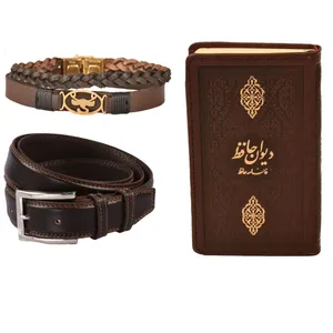 ست هدیه طرح تولد آبان  کهن چرم مدل m99- 8