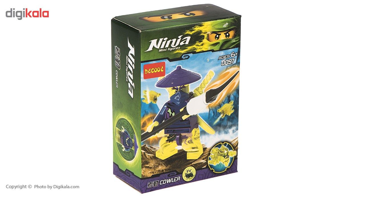 ساختنی دکول مدل Ninja 0092-0097 بسته 6 تایی