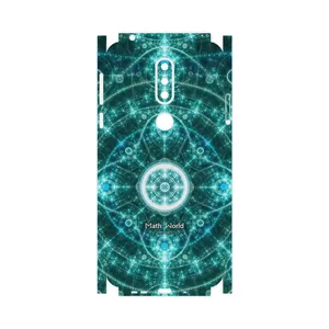 MAHOOT Mathematical Geometric Shape 4-FullSkin Cover Sticker for Nokia 7.1