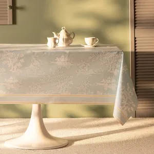 رومیزی مادام کوکو مدل Bukuria Square سایز 140x140 سانتی‌متر