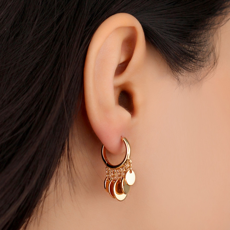 گوشواره زنانه ژوپینگ مدل U111