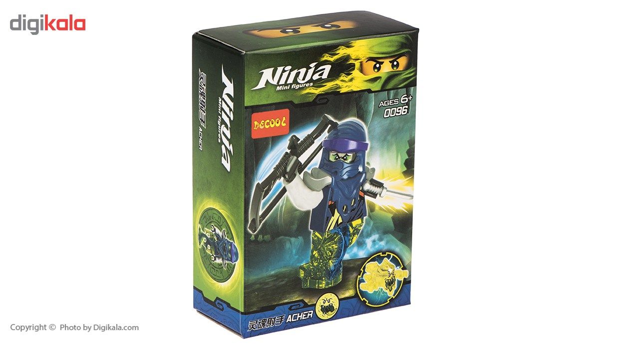 ساختنی دکول مدل Ninja 0092-0097 بسته 6 تایی