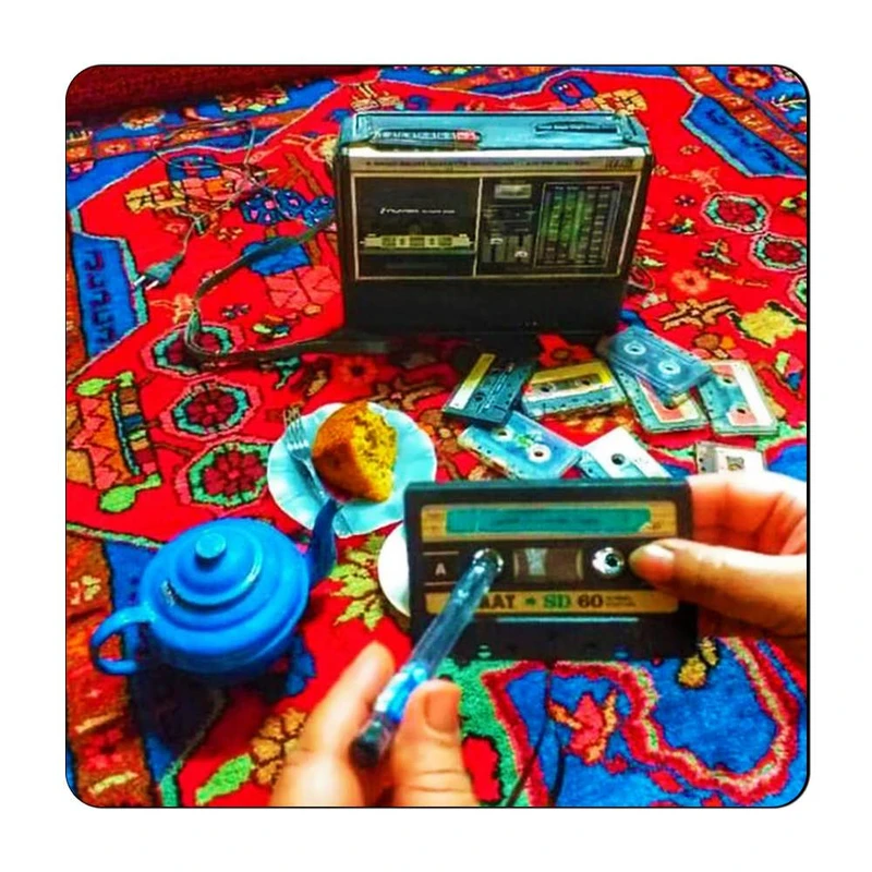 مگنت گالری باجو طرح نوستالژی دهه شصتی کد 38