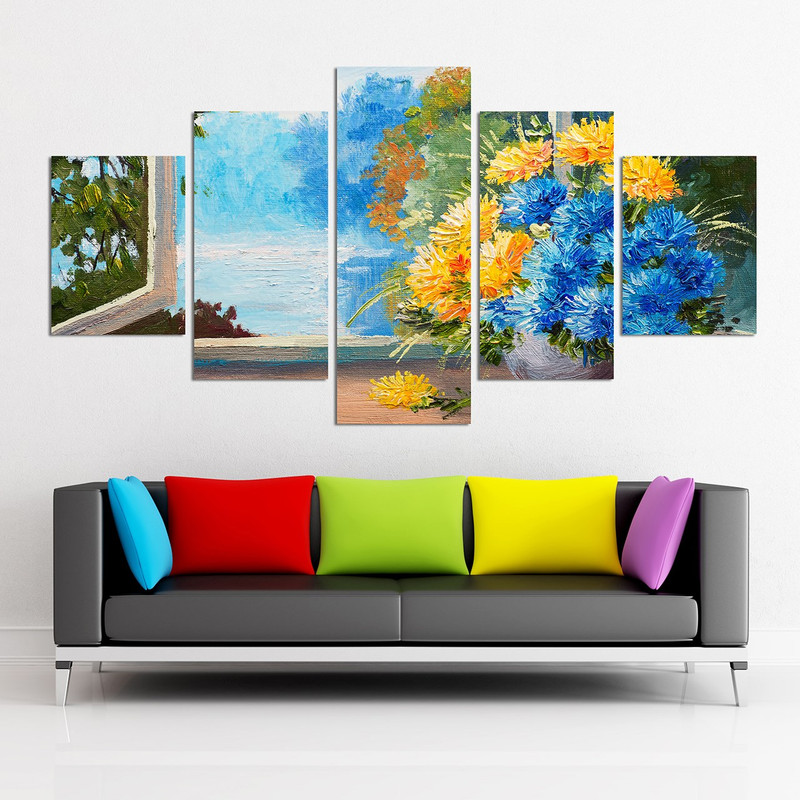 تابلو دیواری 5 تکه آریکان کد TA2101