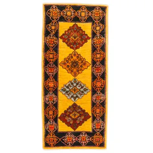 گبه دستبافت یک و نیم متری کد 96056