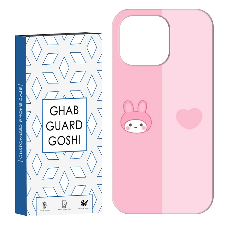 کاور قاب گارد گوشی طرح خرگوش کد Dimo-343 مناسب برای گوشی موبایل اپل IPHONE 14 PRO   