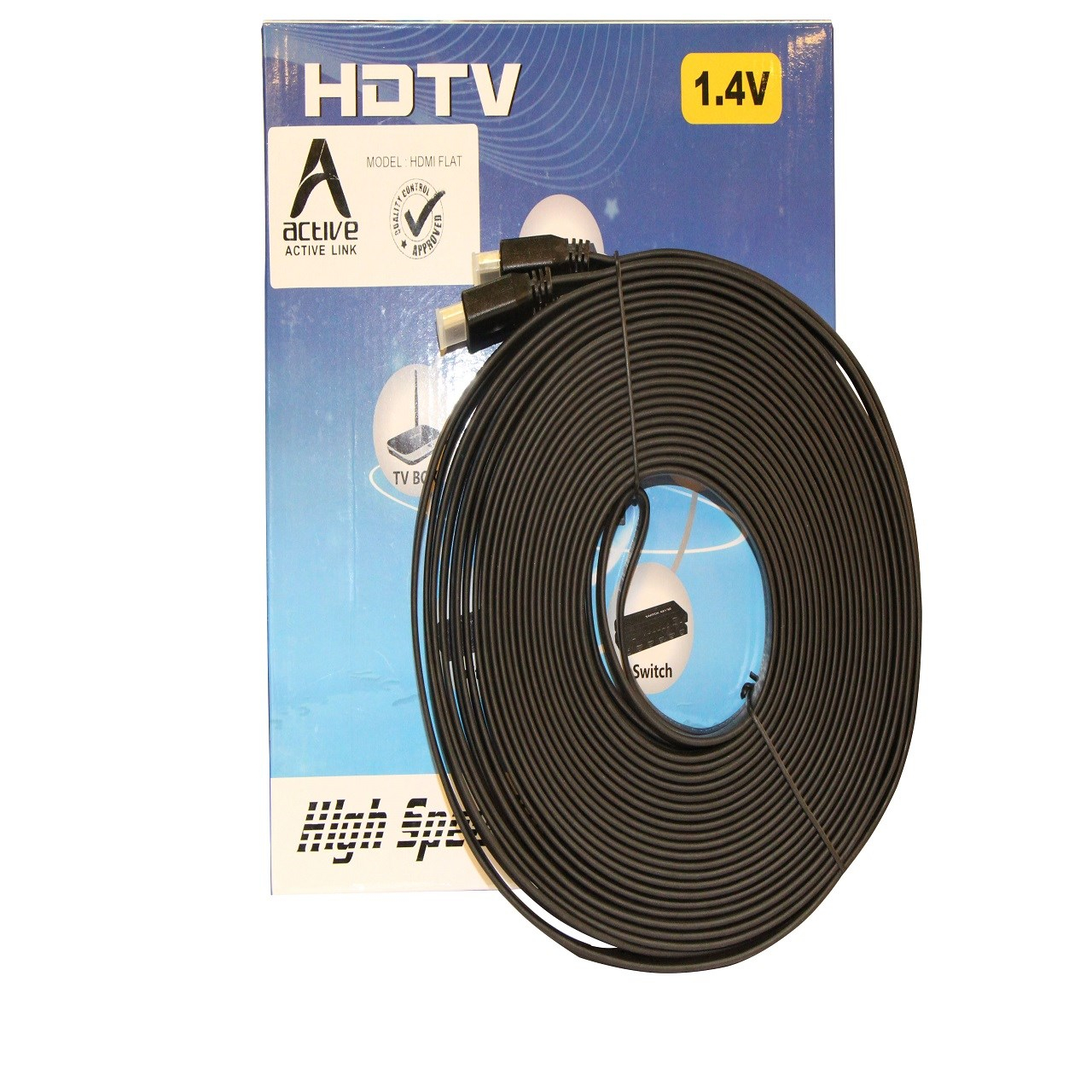 کابل Hdmi به همراه اترنت اکتیو لینک به طول 10 متر