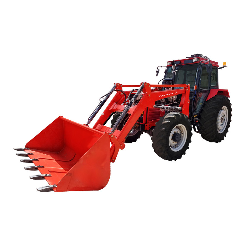 بیل لودری گروه صنعتی مهندس مروتی مدل 4 جک بازودار تعادلی سنگین تراکتورهای 399 جفت دیفرانسیل