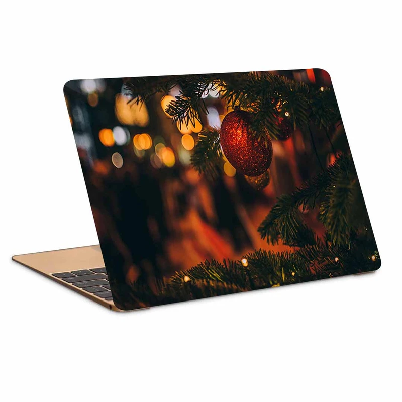 استیکر لپ تاپ طرح christmas new year christmas ornaments cones کد N-94 مناسب برای لپ تاپ 15.6 اینچ
