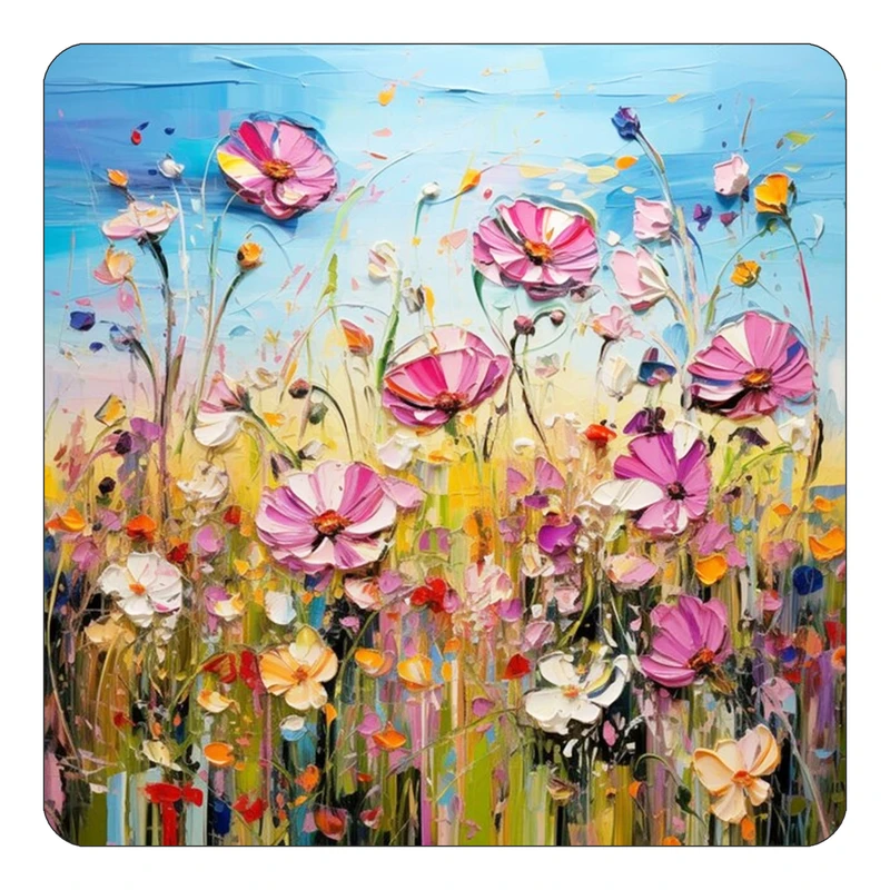 مگنت کاکتی طرح نقاشی رنگ روغن مدل mp71315