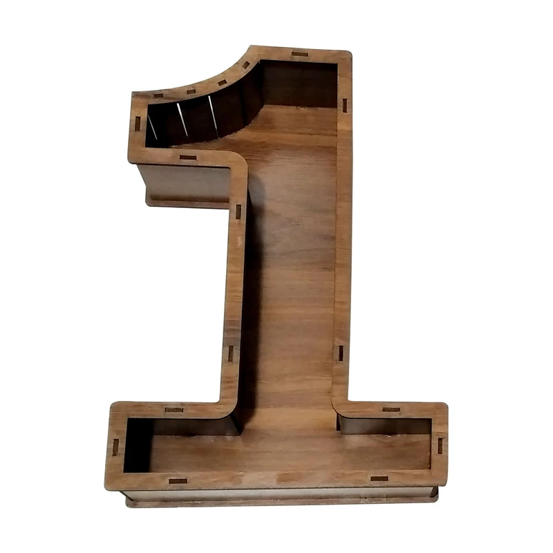 جعبه هدیه مدل عدد انگلیسی 1 کد B35