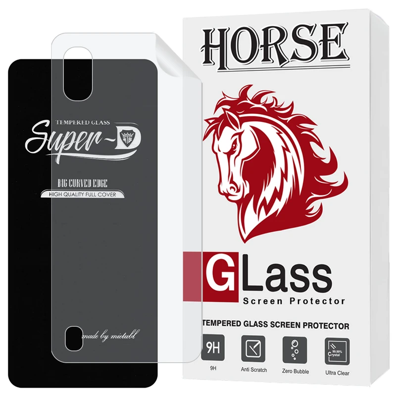 محافظ صفحه نمایش هورس مدل SUNH مناسب برای گوشی موبایل سامسونگ Galaxy A10 / M10 به همراه محافظ پشت گوشی
