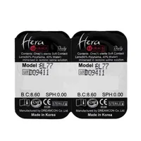 لنز چشم هرا گریس تمیم کانتکت لنز کد 99 رنگ خاکستری عسلی رگه دار