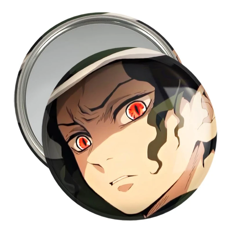 آینه جیبی خندالو مدل کیبوتسوجی موزان انیمه شیطان کش   کد 12784