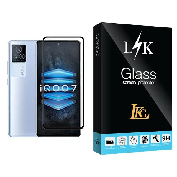 محافظ صفحه نمایش ال کا جی مدل LK Glass MIX001 مناسب برای گوشی موبایل ویوو iQOO 7