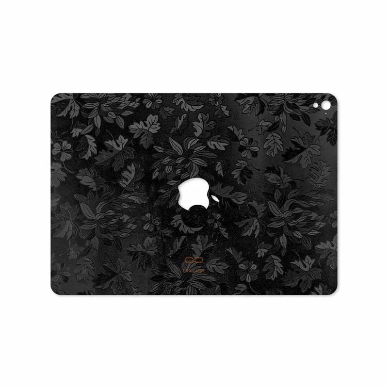 برچسب پوششی ماهوت مدل Black-Wildflower مناسب برای تبلت اپل iPad Pro 9.7 2016 A1675