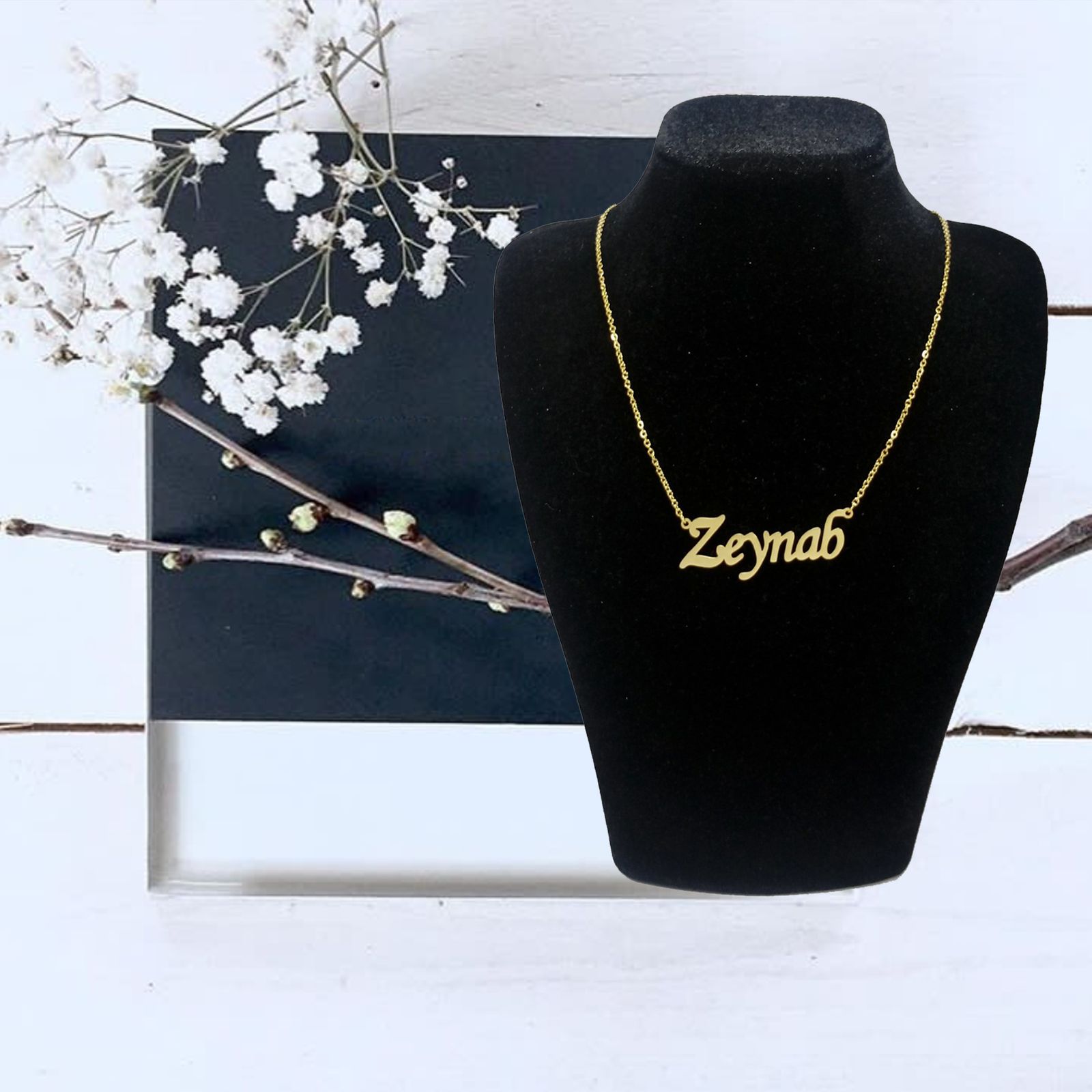 گردنبند نقره زنانه آی جواهر مدل زینب کد N976 -  - 4