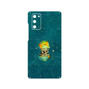 MAHOOT Collage of Earth Face Cover Sticker for Samsung Galaxy Note 20