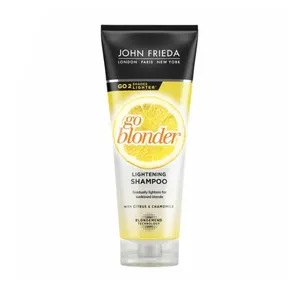 شامپو تثبیت کننده رنگ مو جان فریدا مدل go blonder حجم 250 میلی لیتر
