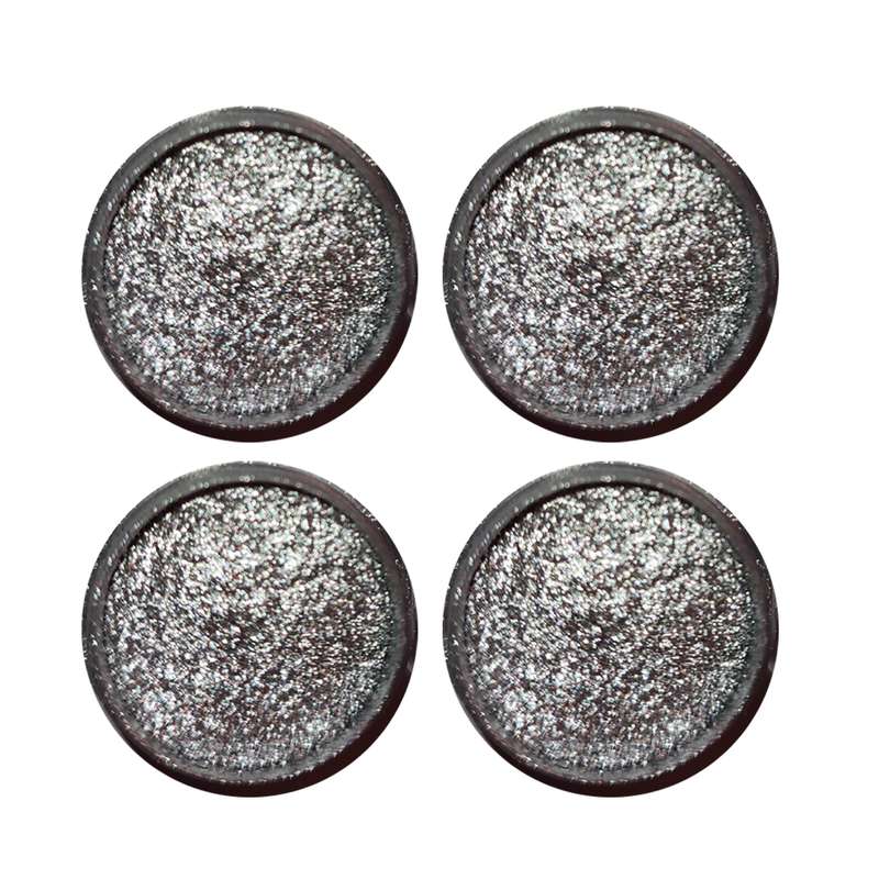 پودر کروم ناخن مدل  پلاتینی 2025 بسته 4 عددی