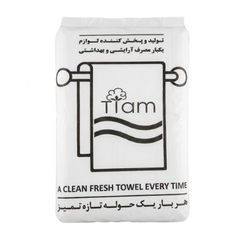 حوله یکبار مصرف تیام مدل 70-40 بسته 100 عددی