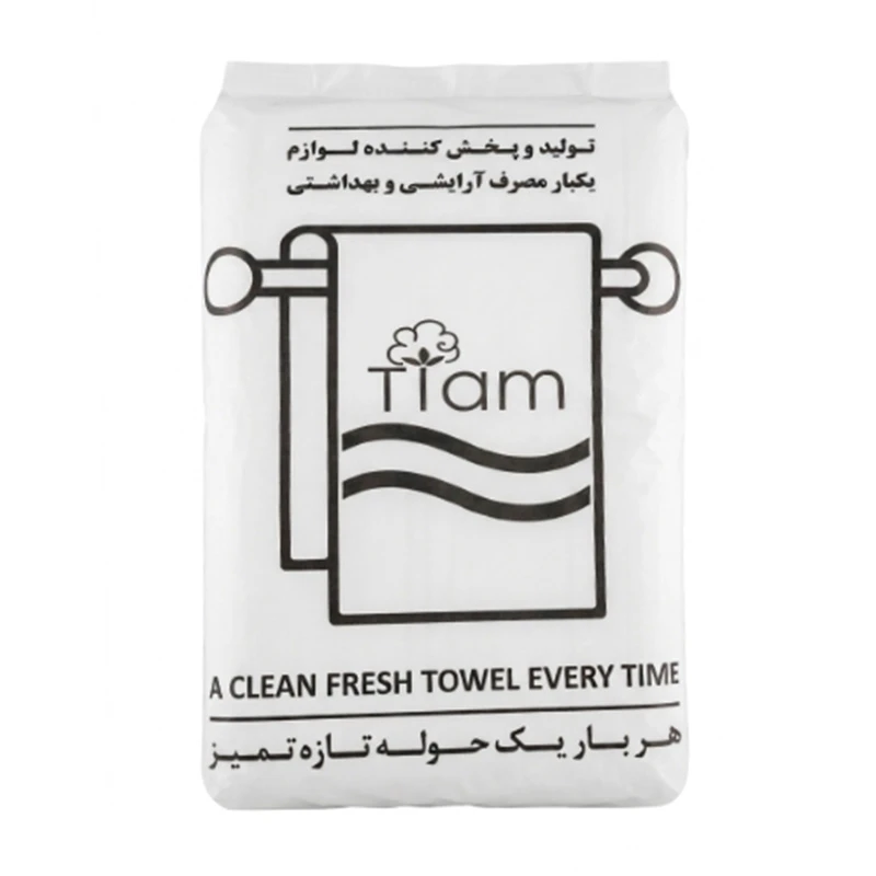حوله یکبار مصرف تیام مدل 70-40 بسته 100 عددی