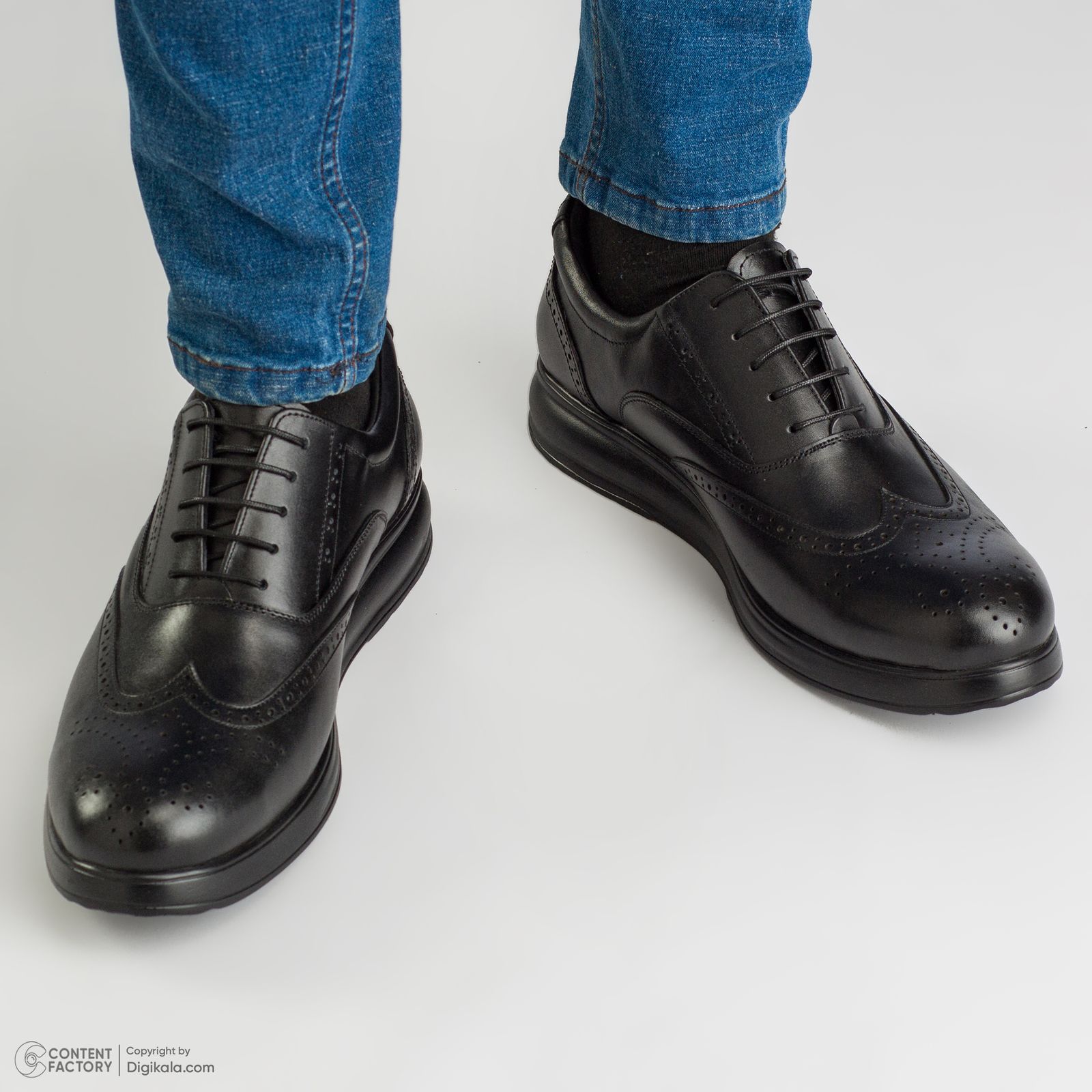 کفش روزمره مردانه چرم عطارد مدل چرم طبیعی کد SH51 -  - 3