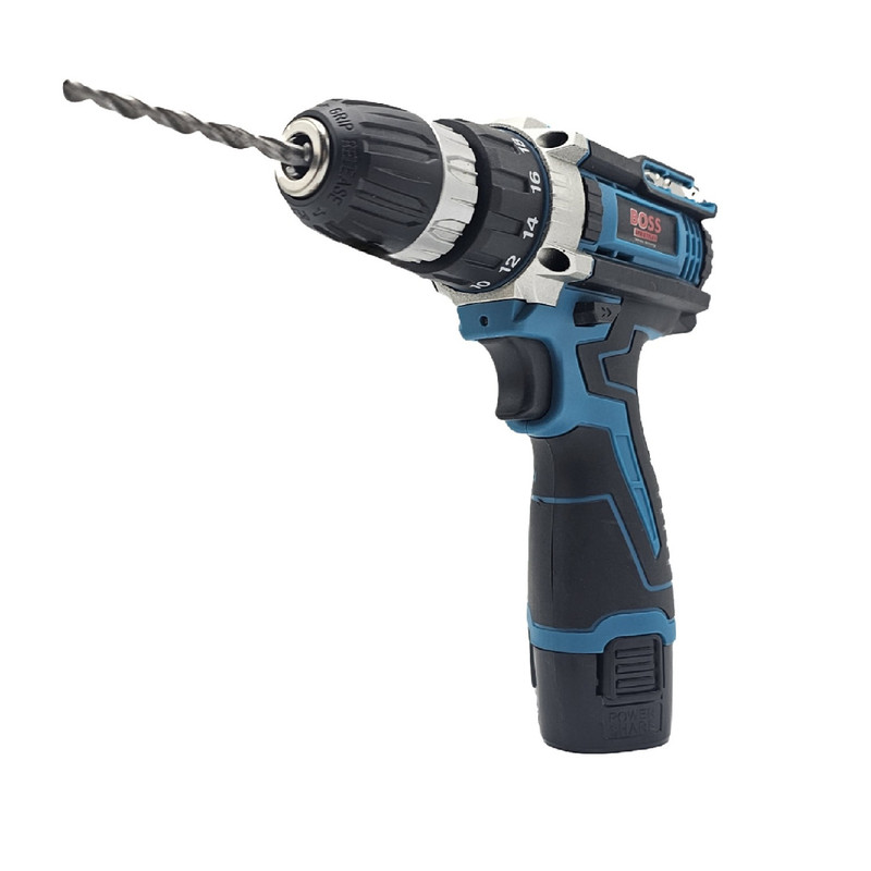 مجموعه 25 عددی دریل پیچ گوشتی شارژی باس مدل 1218 کد 3