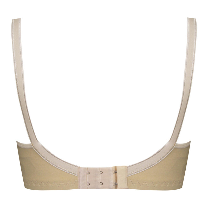 سوتین زنانه پانیذ مدل فنردار کد 22205 رنگ کرم