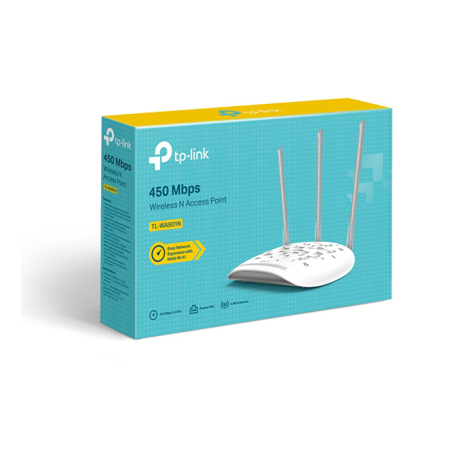 اکسس پوینت بی‌سیم N450 تی پی-لینک مدل TL-WA901N