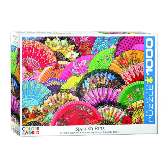 پازل 1000 تکه یوروگرافیکس پازلز طرح Spanish Fans كد 60005636