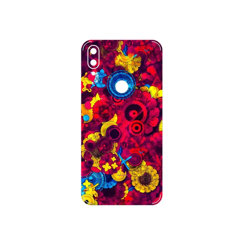 برچسب پوششی ماهوت مدل Vector Flower Garden Digital Art مناسب برای گوشی موبایل شیائومی Mi Play