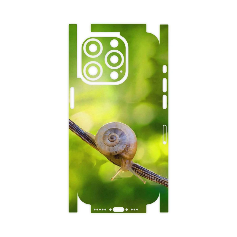 برچسب پوششی ماهوت مدل Snail-FullSkin مناسب برای گوشی موبایل اپل iPhone 15 Pro
