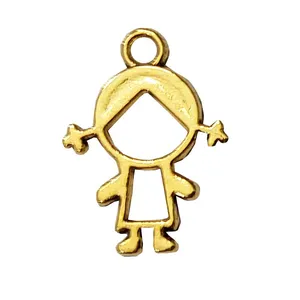 آویز گردنبند مدل دختر شیطون کد 139 بسته 30 عددی