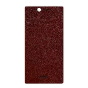 MAHOOT Natural Leather Cover Sticker for Sony Xperia Z Ultra