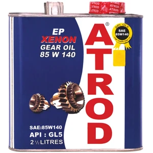 روغن گیربکس خودرو آترود مدل85W140  Xenon ظرفیت 2.5 لیتر