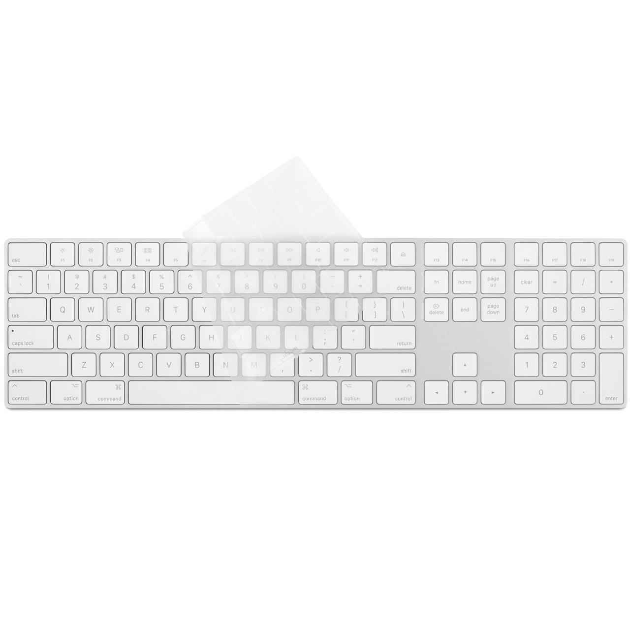 محافظ کیبورد موشی مدل ClearGuard MK مناسب برای Magic Keyboard