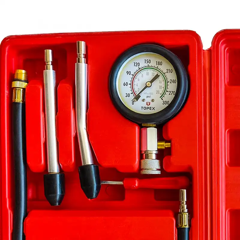 دستگاه کمپرس سنج سیلندر تاپکس مدل FGT 9965 مجموعه 8 عددی