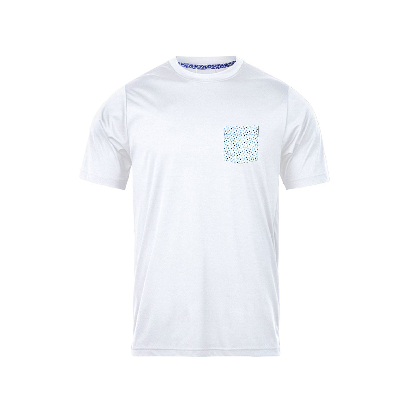 تی شرت آستین کوتاه مردانه رانژ مدل جیب دار 23RA03 – 419 رنگ سفید