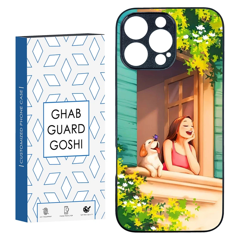 کاور قاب گارد گوشی طرح دخترانه کد TPU-015 مناسب برای گوشی موبایل آیفون Apple 16 Pro Max