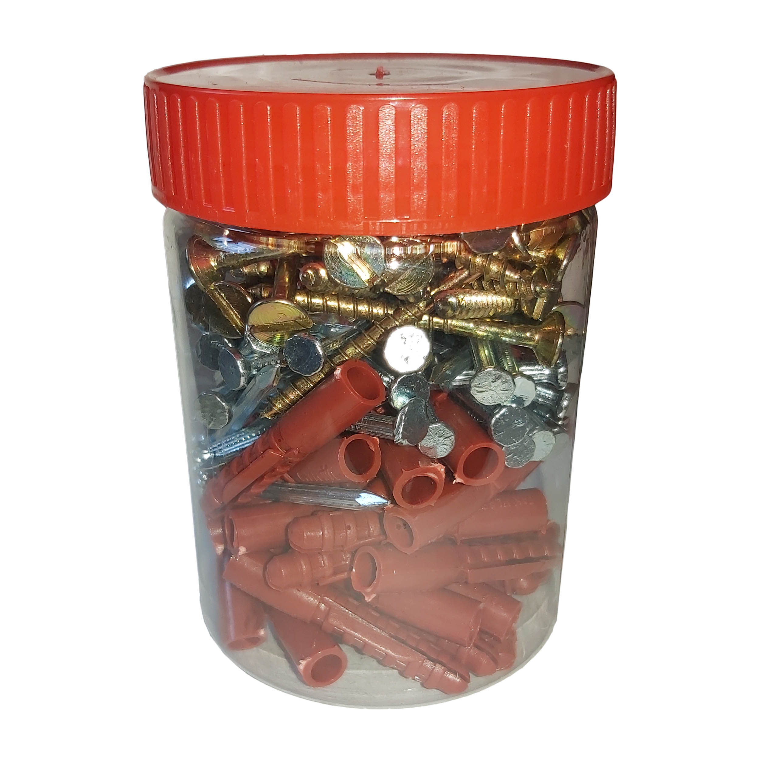 میخ و پیچ و رولپلاک مدل MPR120 مجموعه 120 عددی