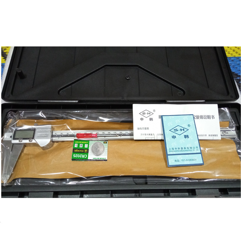 کولیس مدل SH-12 گستره 0 الی 300 میلیمتری کولیس مدل SH-12 گستره 0 الی 300 میلیمتری