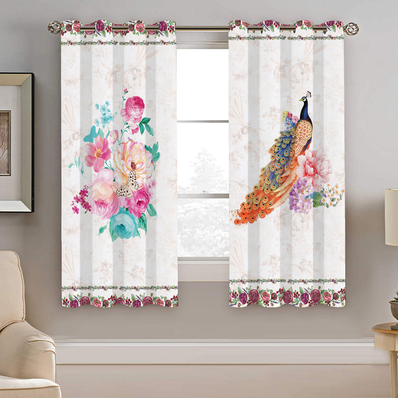 پرده نیروانا طرح مدرن مدل هازان کد 4572 سایز 140×200 سانتی متر