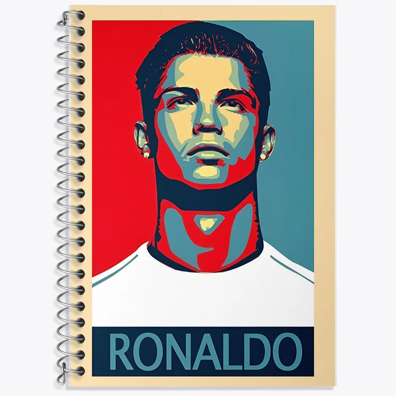 دفتر نت موسیقی 50 برگ خندالو طرح کریستیانو رونالدو کد F6478