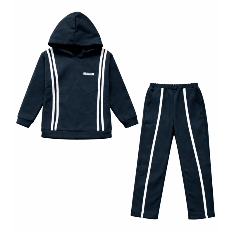 ست هودی و شلوار پسرانه مدل تو کرکی کد ss