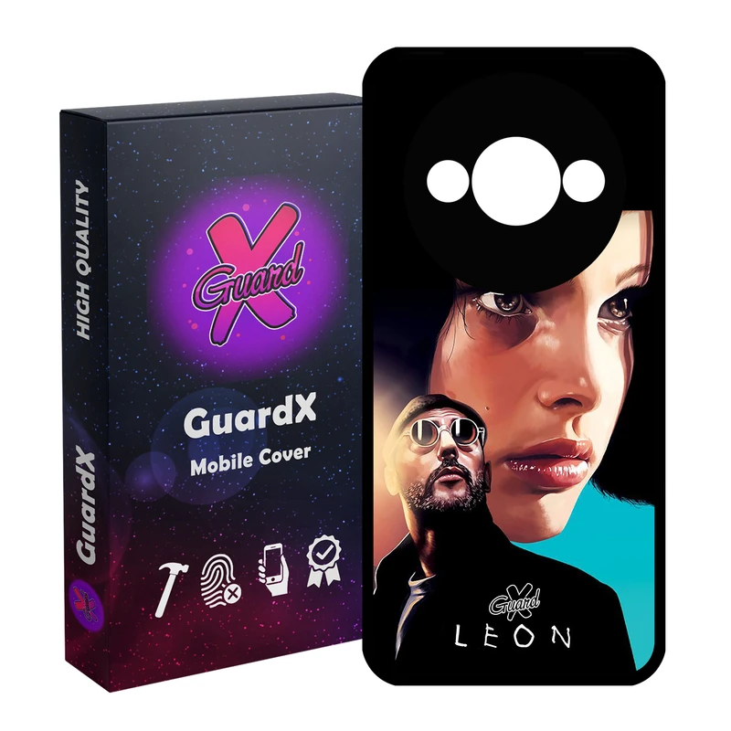 کاور گارد ایکس طرح Leon مدل Glass10322 مناسب برای گوشی موبایل شیائومی Redmi A3 4G/ A3X 4G/ Poco C61
