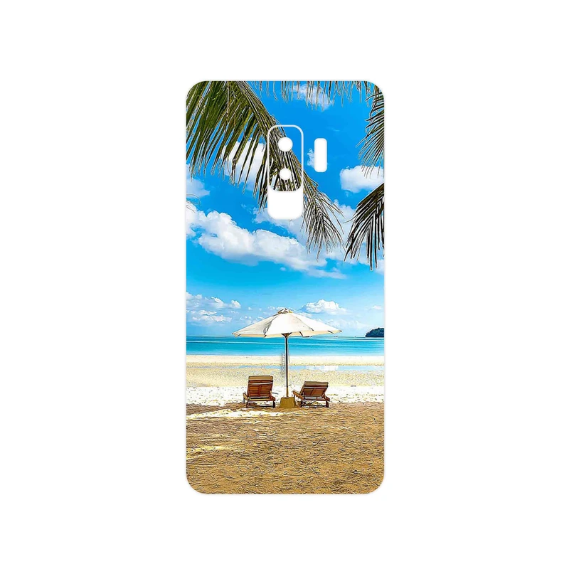 برچسب پوششی ماهوت مدل Beach مناسب برای گوشی موبایل سامسونگ Galaxy S9 Plus
