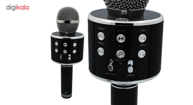 میکروفن اسپیکر مدل ws-858