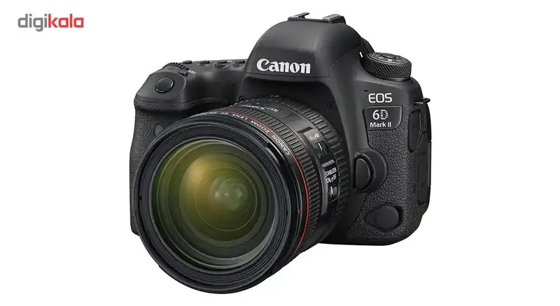 دوربین دیجیتال کانن مدل EOS 6D Mark II به همراه لنز 24-70 میلی متر F4 L IS USM
