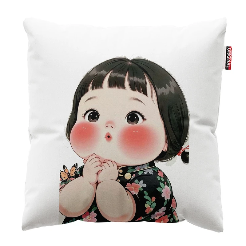 کوسن پاد آفرین مدل  فانتزی کد ۸۷ سایز 30*30 سانتی متر